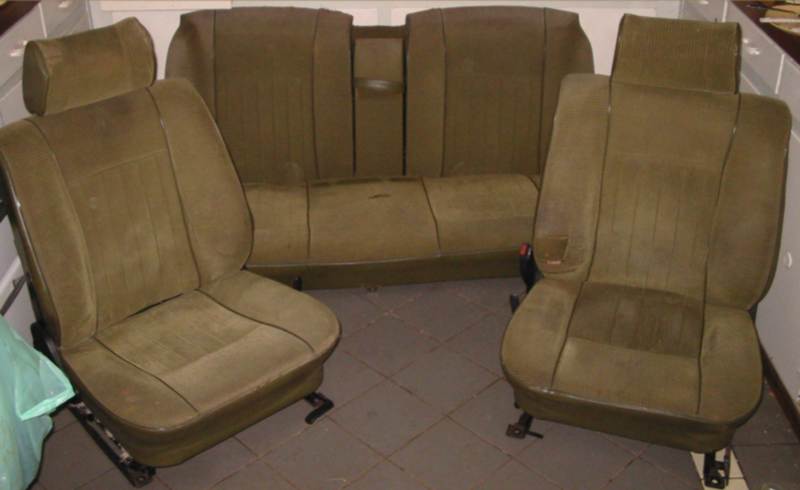 Old seats from the E12